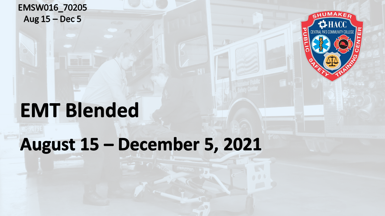 EMT Blended Sunday (EMSW016_CRN70205) Lancaster County