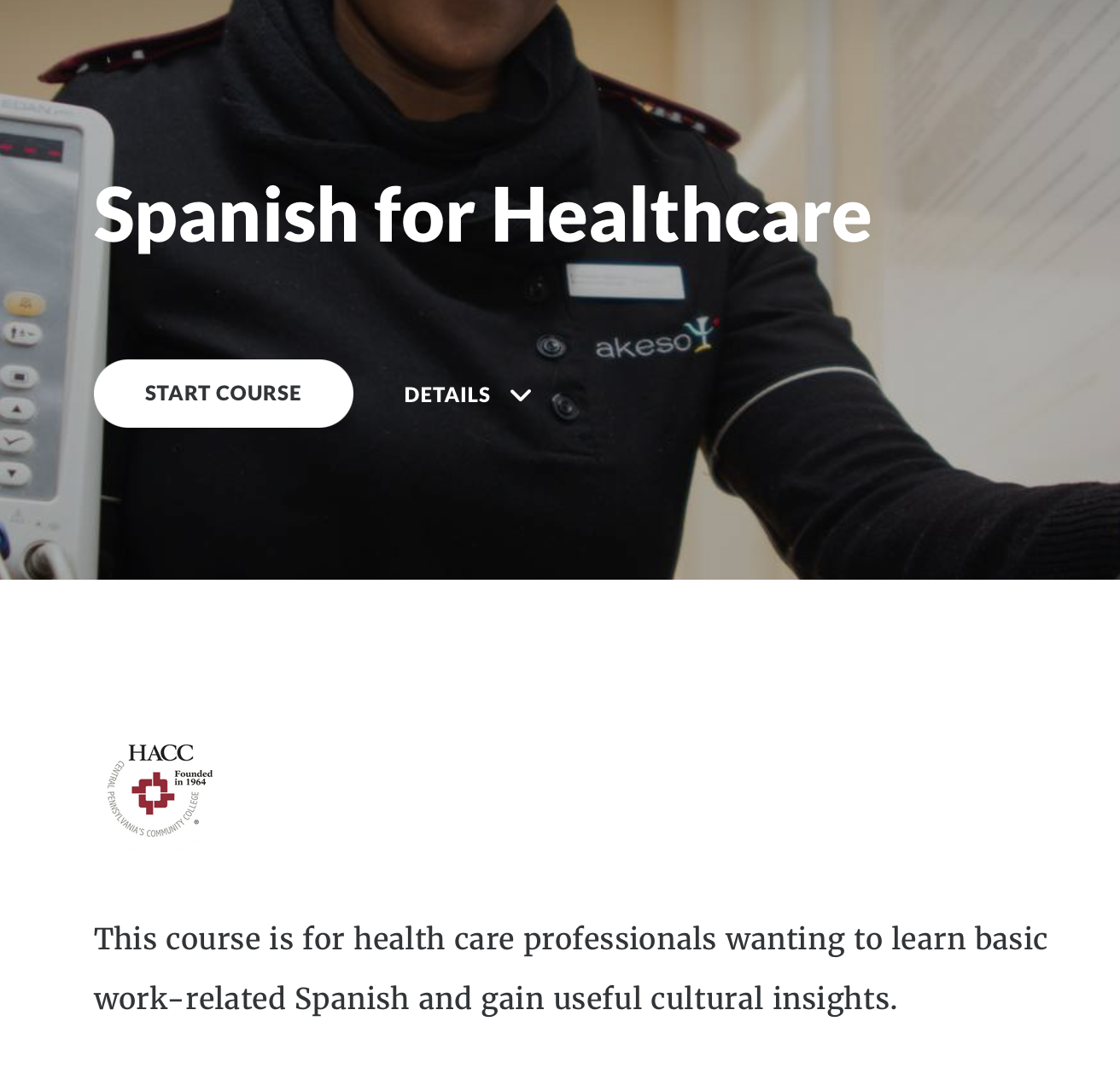 Spanish for Healthcare